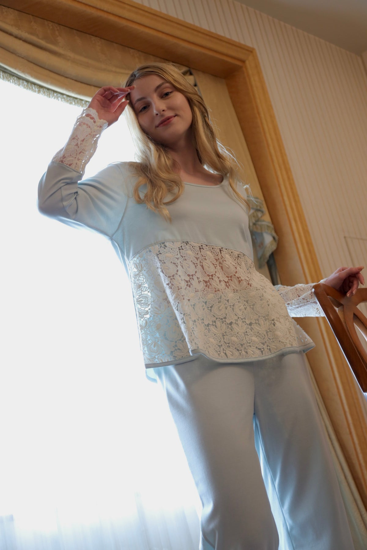 Miss Classic ロングスリーブ【ブルー】