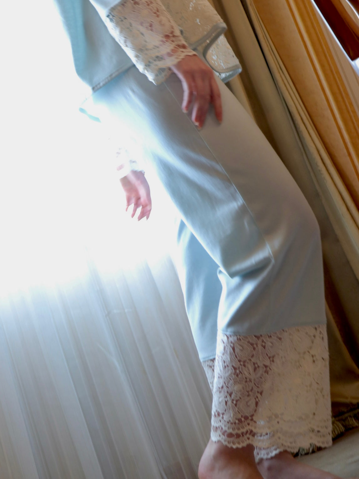 Miss Classic ロングパンツ【ブルー】