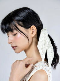 【予約販売】【2月下旬発送】Miss Classic リラックスレースシュシュ ベージュ