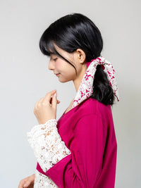 【予約販売】【2月下旬発送】Miss Classic リラックスレースシュシュ ピンク