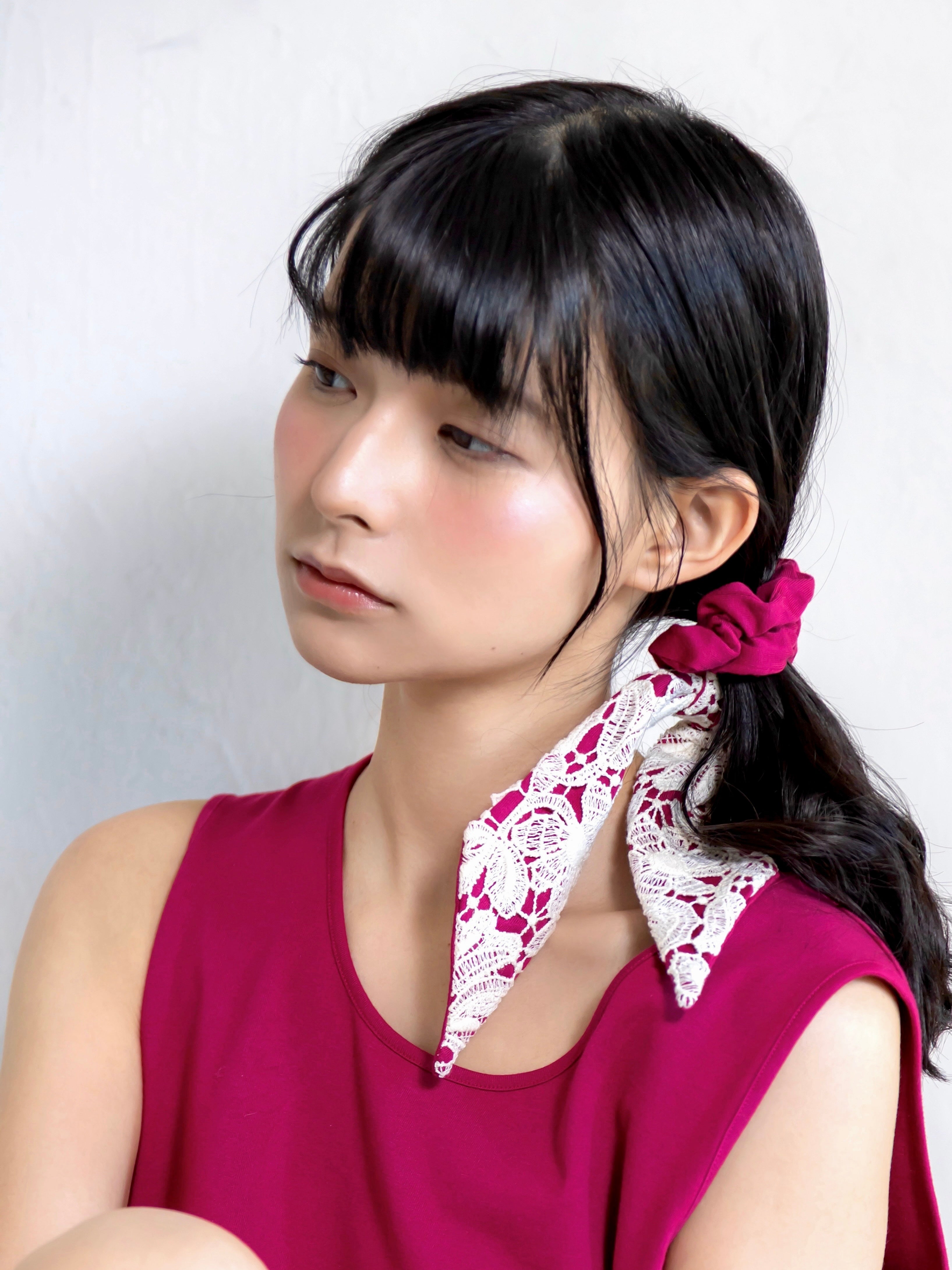 Miss Classic リラックスレースシュシュ ピンク