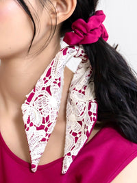 【予約販売】【2月下旬発送】Miss Classic リラックスレースシュシュ ピンク