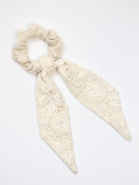 【予約販売】【2月下旬発送】Miss Classic リラックスレースシュシュ ベージュ