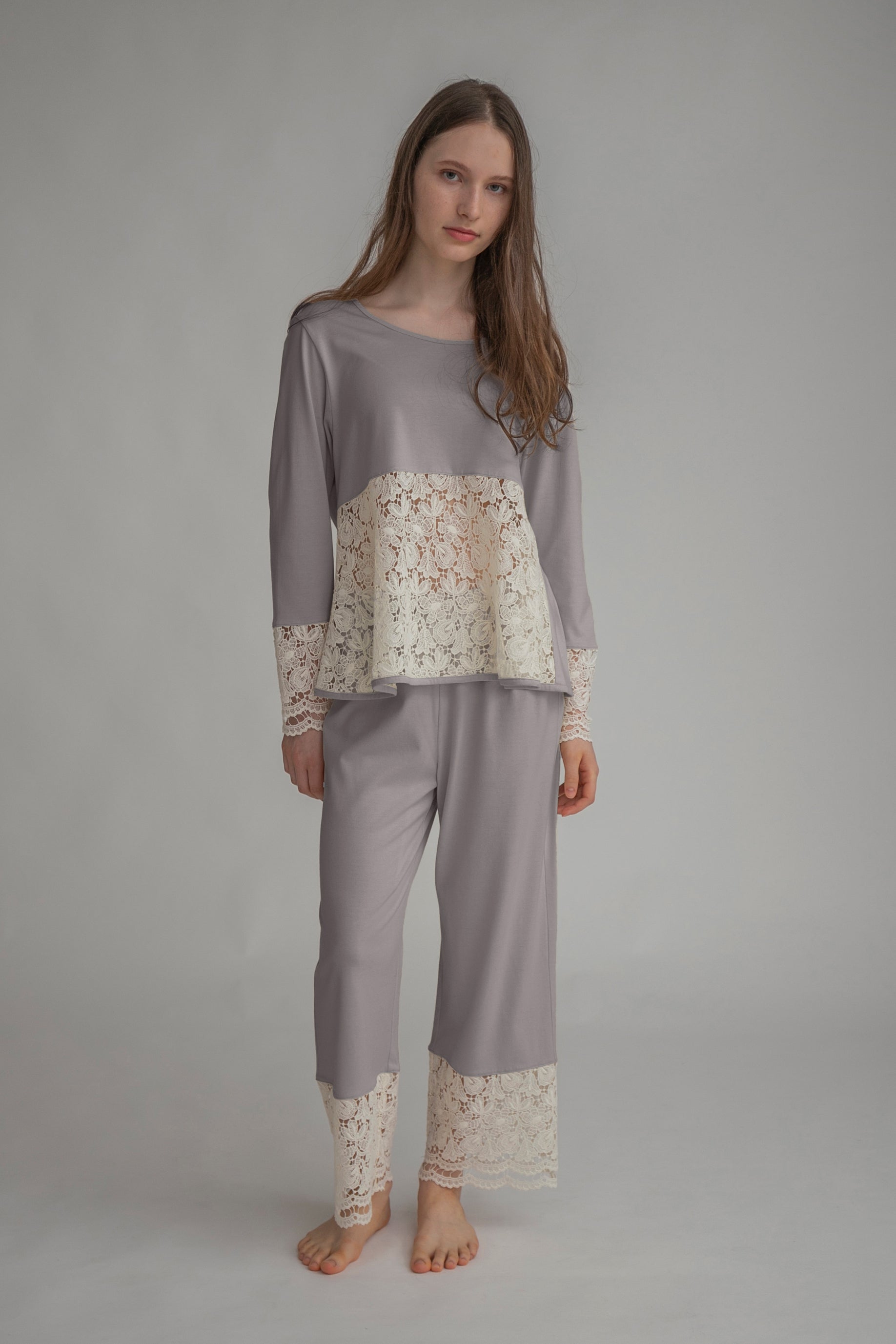 《Set up》コンビロングスリーブ / スモーク